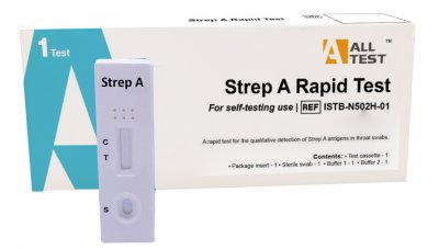 Strep A (Halsbetennelse) Hjemmetest